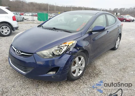 2013 Hyundai Elantra Gls/Limited z USA, uszkodzony, nr VIN 5NPDH4AE9DH189784